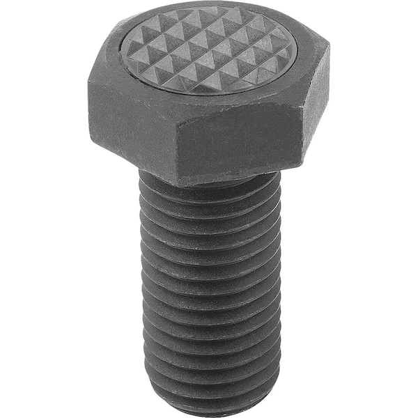 Kipp Gripper Hexagon M12X40 Steel, Comp:Carbide, C=19 K0386.19122